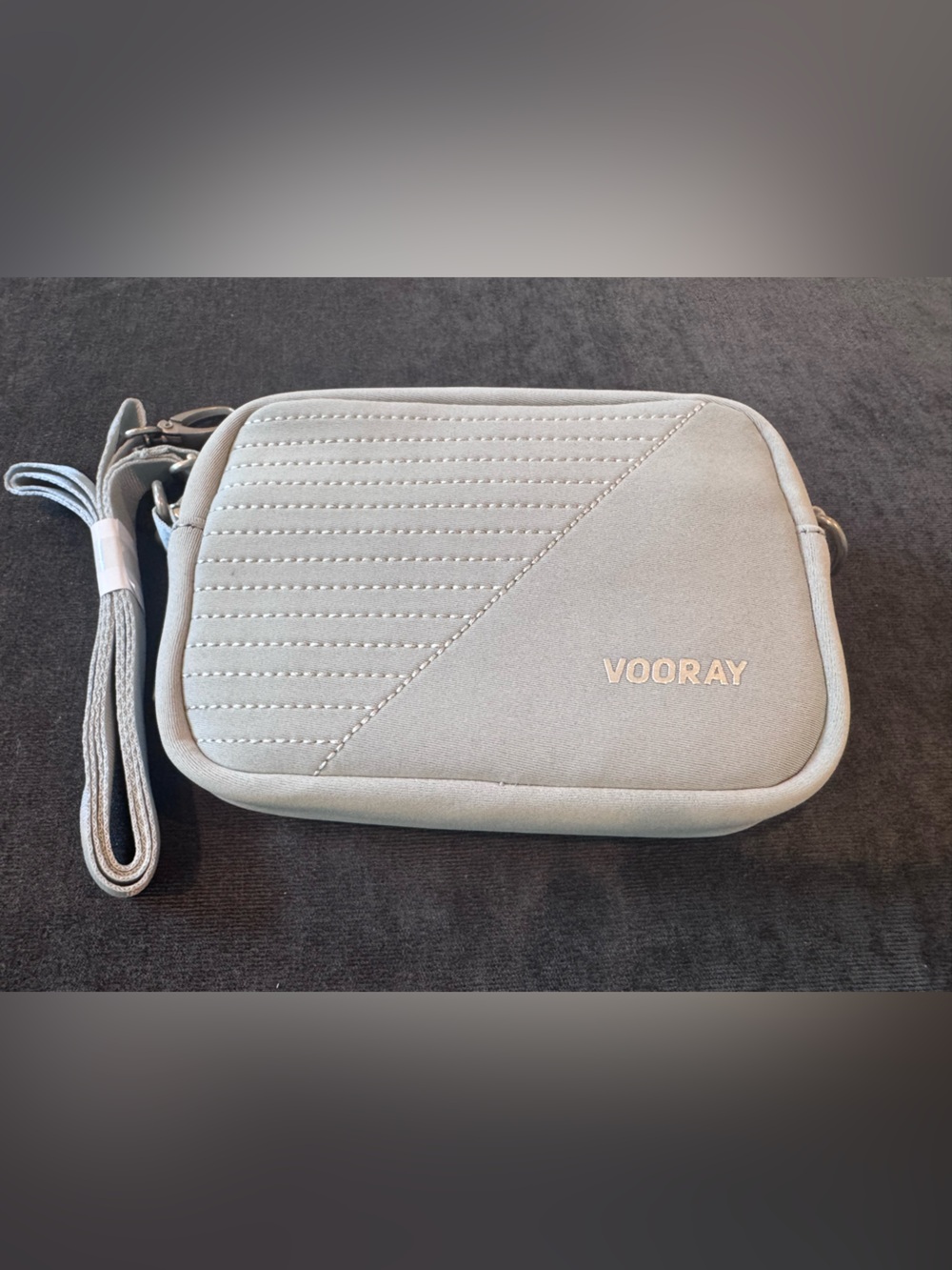 Vooray Women's Small Crossbody Bag in Light Gray - Picture 2 of 10